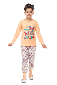 Hosiery Cotton Night Dress | Night Suits | Top and Pant Set | My Mom's Super-Duper Amazing