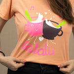 Coffee Print T-Shirt Miska